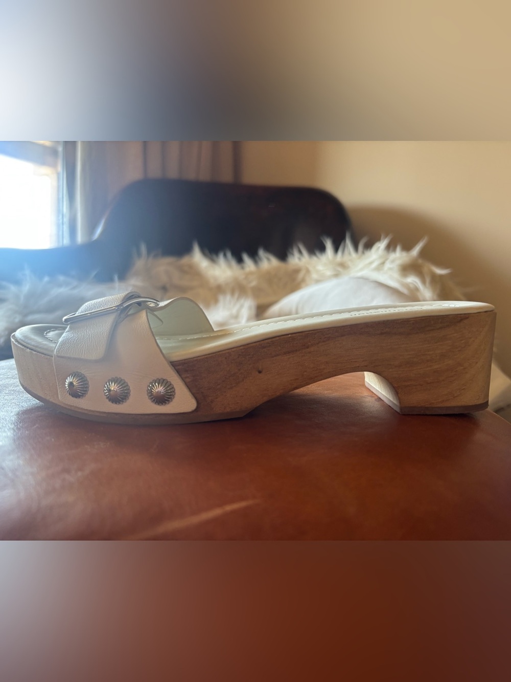 Reformation Jolene Clog- size 8.5 - Picture 4 of 8